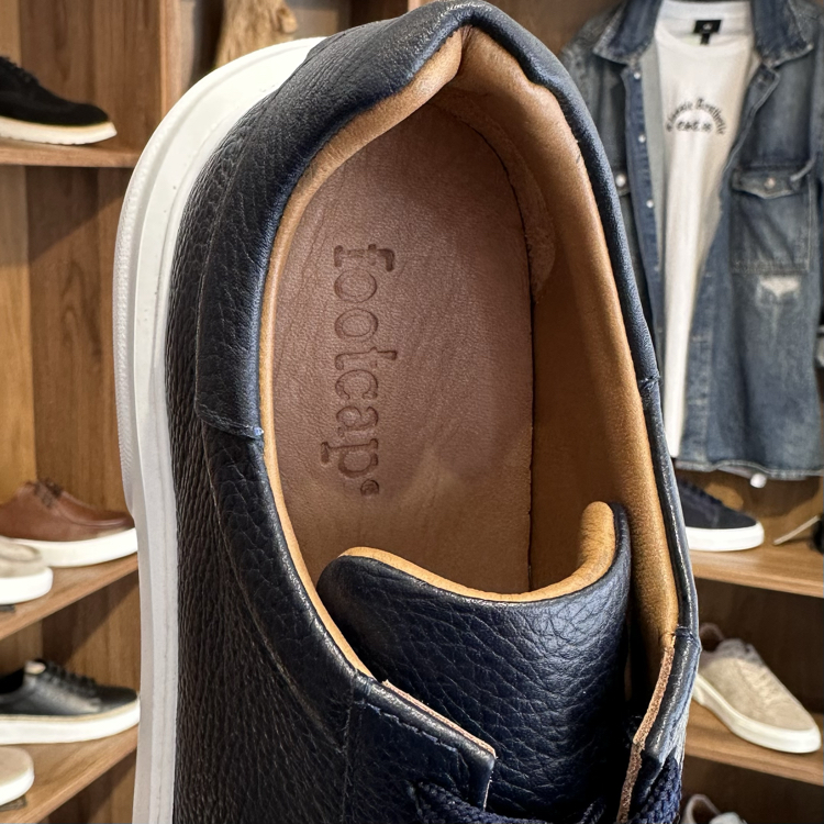 Tommy Premium Kalite Hakiki Deri / Lacivert