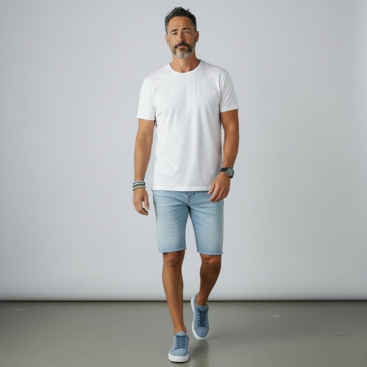 Tommy Premium Kalite Hakiki Süet / Mavi