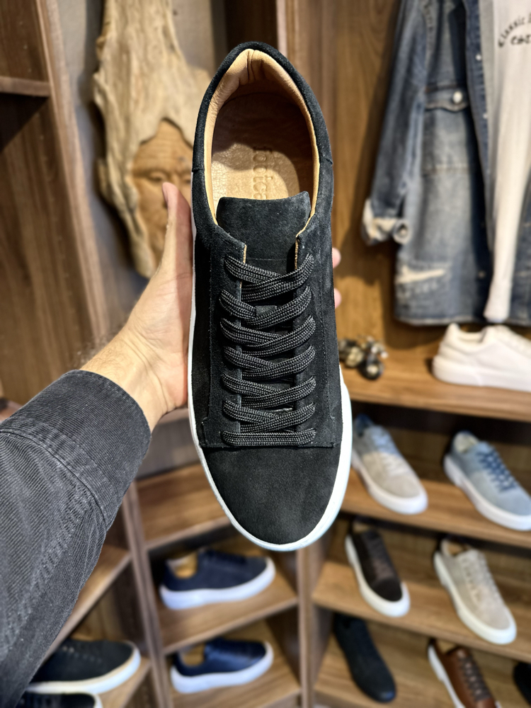 Tommy Premium Kalite Hakiki Süet / Siyah / İnceleme Videosu