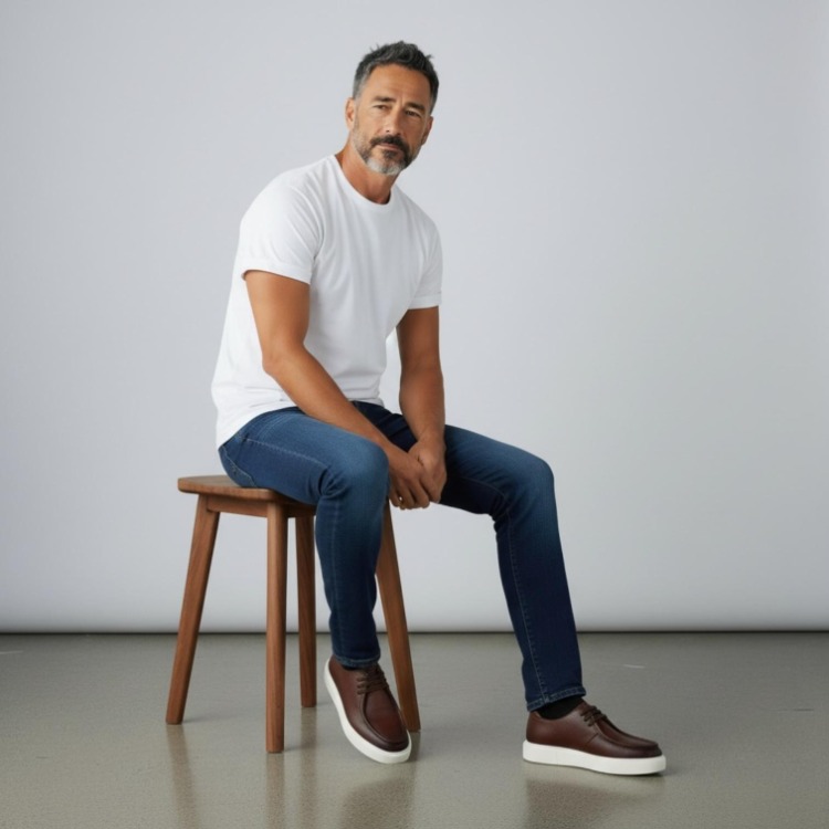 Sisley Premium Kalite Hakiki Deri - Kahverengi