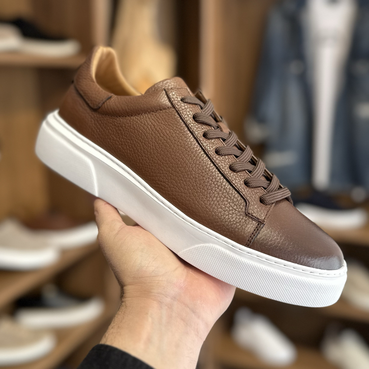 Tommy Premium Kalite Hakiki Deri / Kahverengi