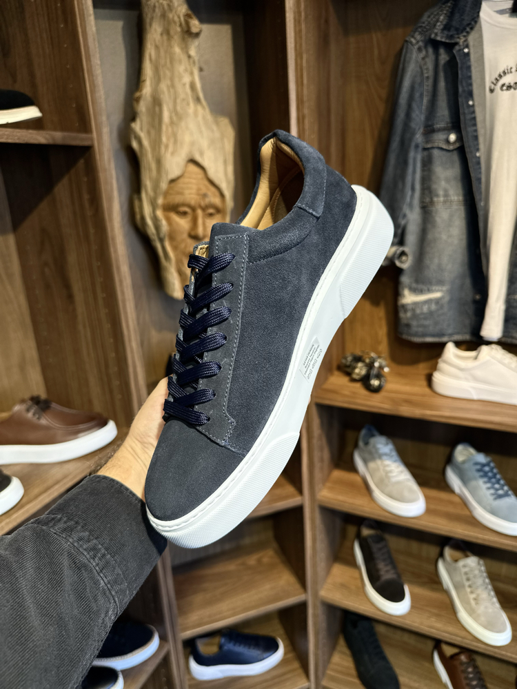 Tommy Premium Kalite Hakiki Süet / Lacivert / İnceleme Videosu