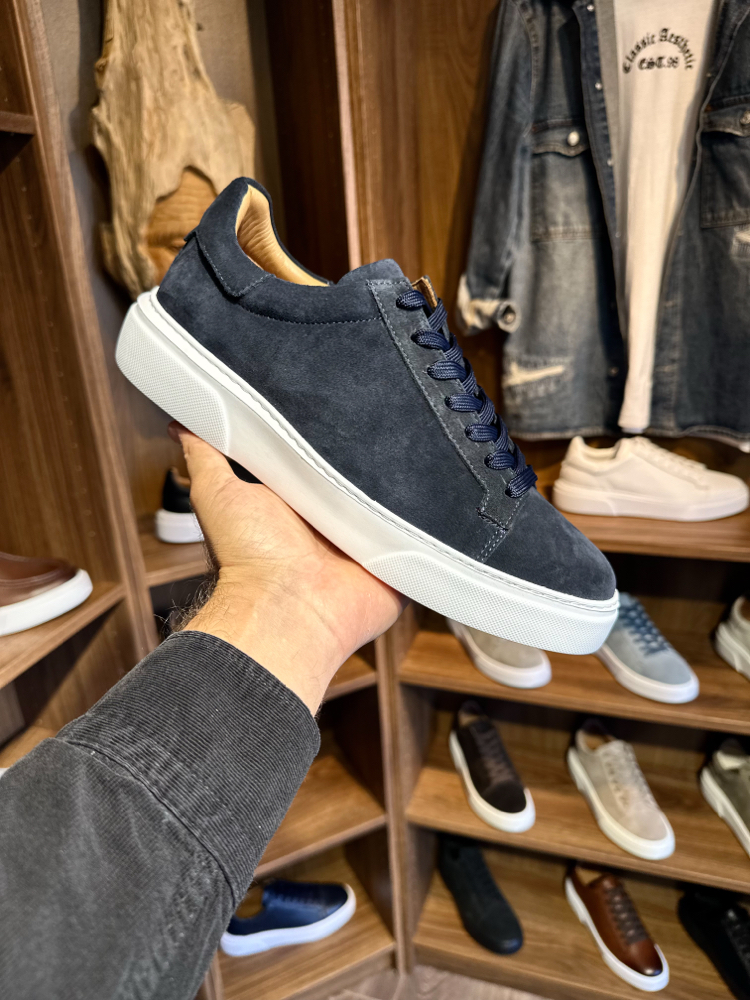 Tommy Premium Kalite Hakiki Süet / Lacivert / İnceleme Videosu