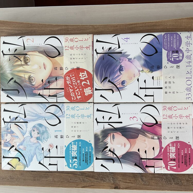 Watashi no Shounen 1-2-3-4. Ciltler