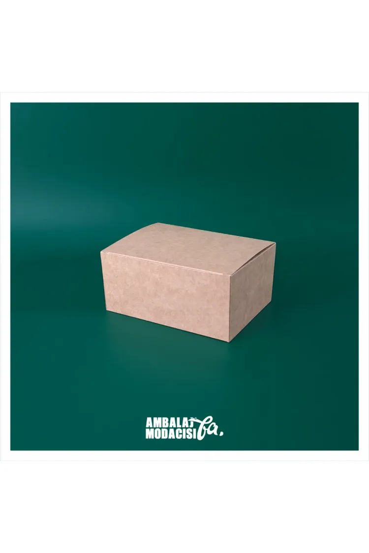 ÇOK AMAÇLI KUTU BÜYÜK BOY KRAFT 25 ADET ( 17.5x15x8 CM )