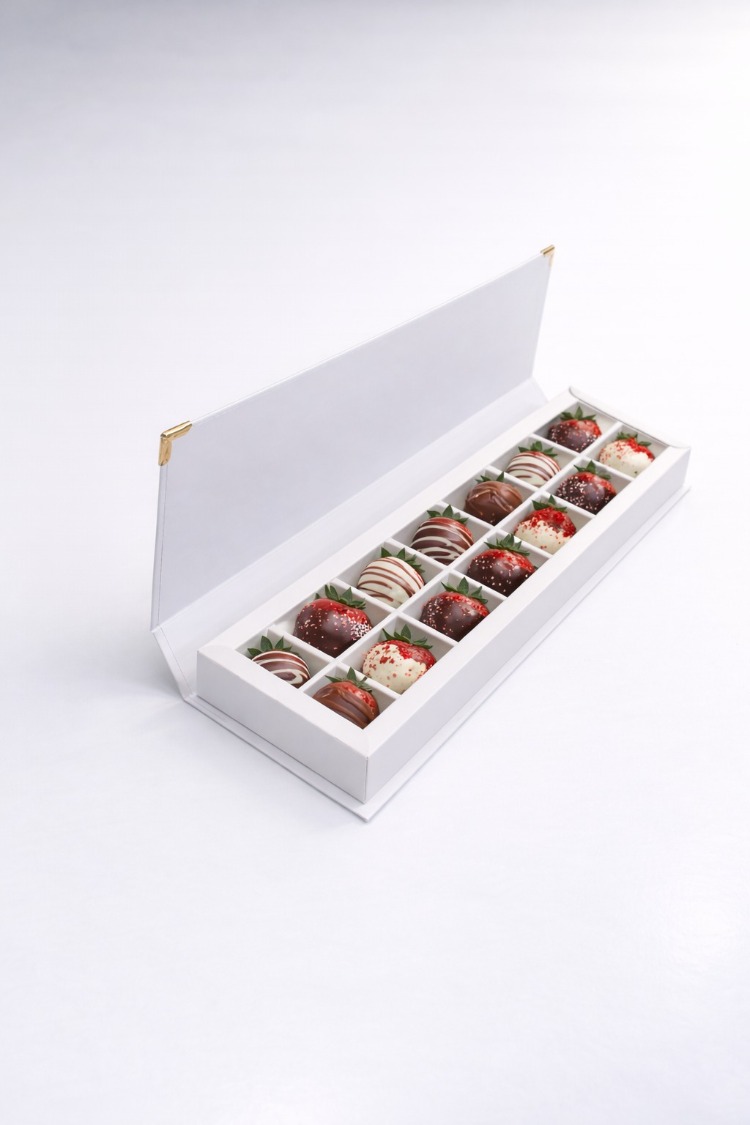 NİBOX 16 GÖZLÜ ÇİKOLATA KUTUSU (11.7x38.5x3.5 CM ) ( 10 ADET )