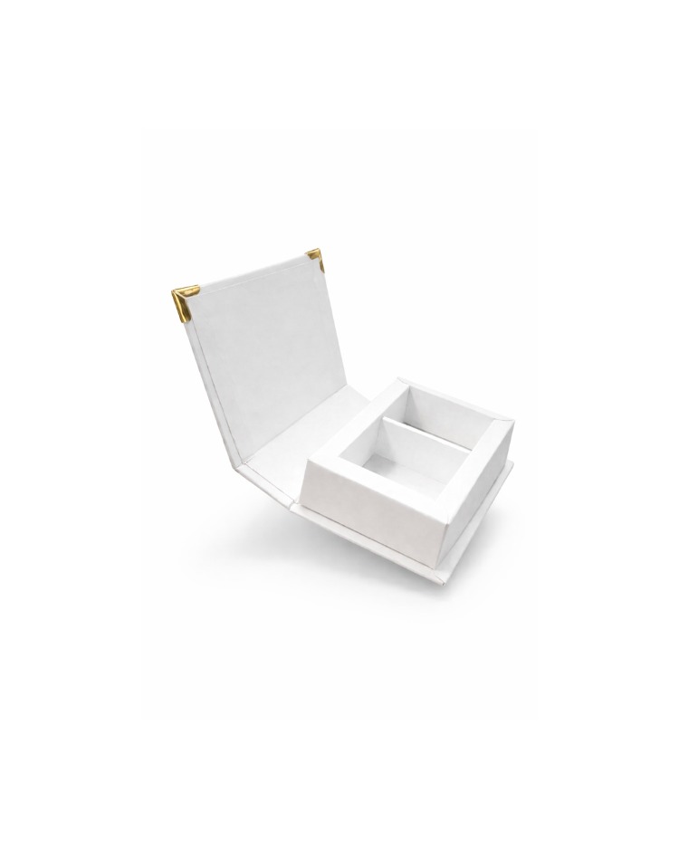 NİBOX 2 GÖZLÜ ÇİKOLATA KUTUSU ( 8X12X3 CM ) ( 10 ADET )