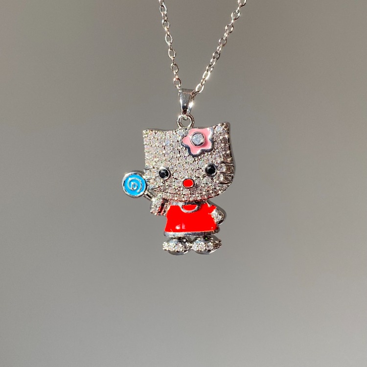 Büyük Boy Hello Kitty Kolye