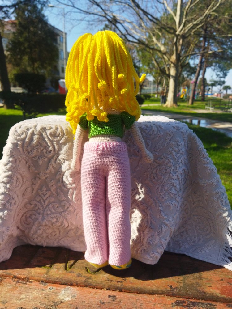 amigurimi el emeği bebek