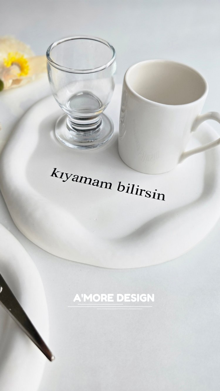 Bulut Desen Nişan Seti