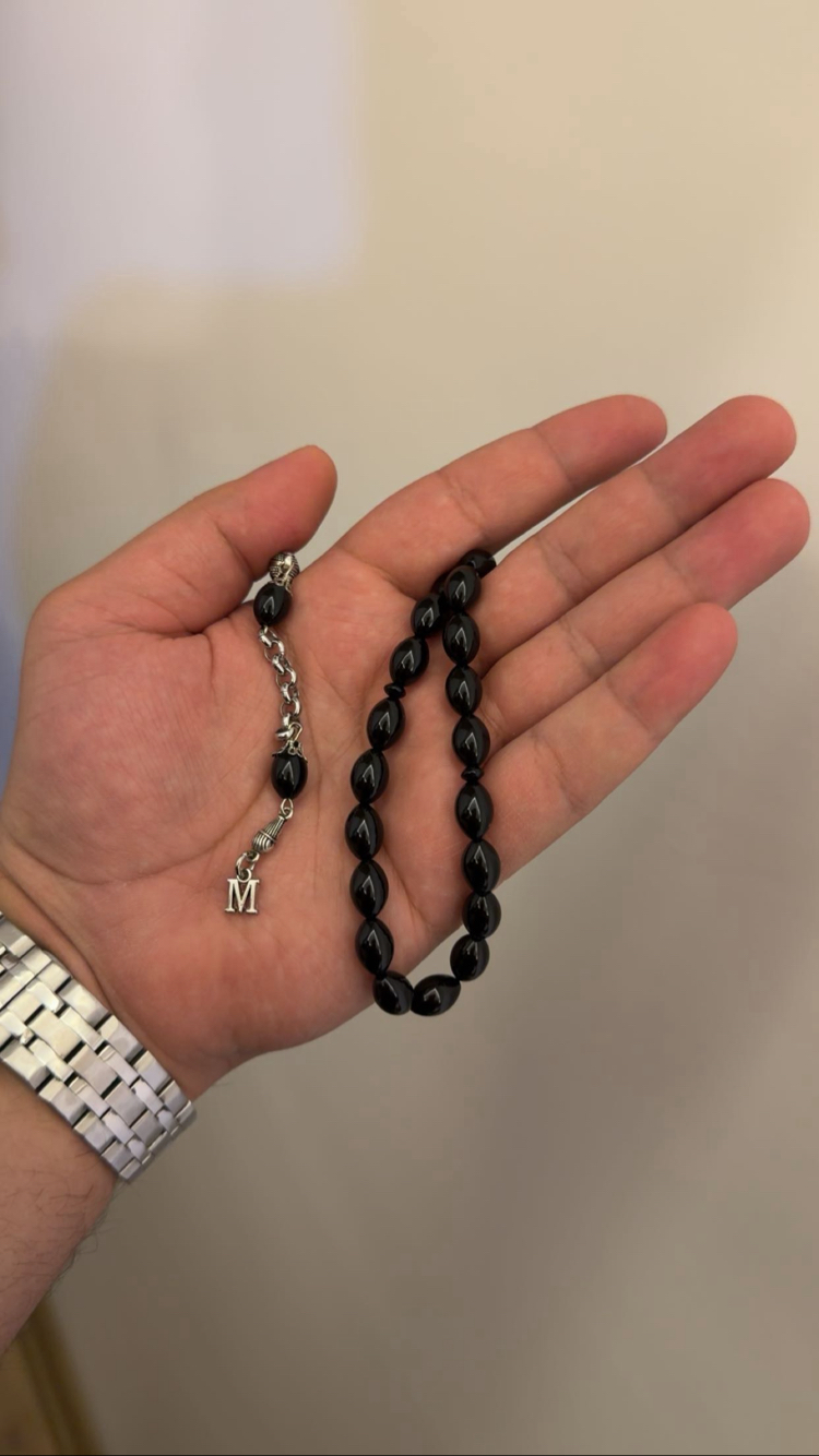 ateş kehribarı harfli tesbih