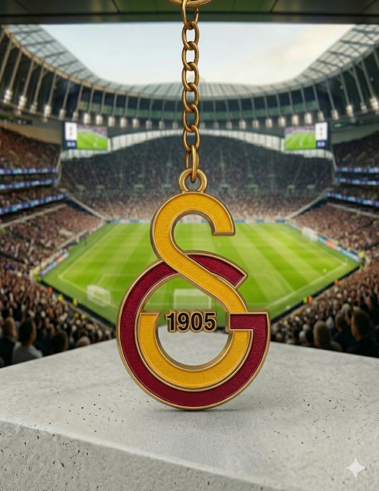 Galatasaray Logo Anahtarlık