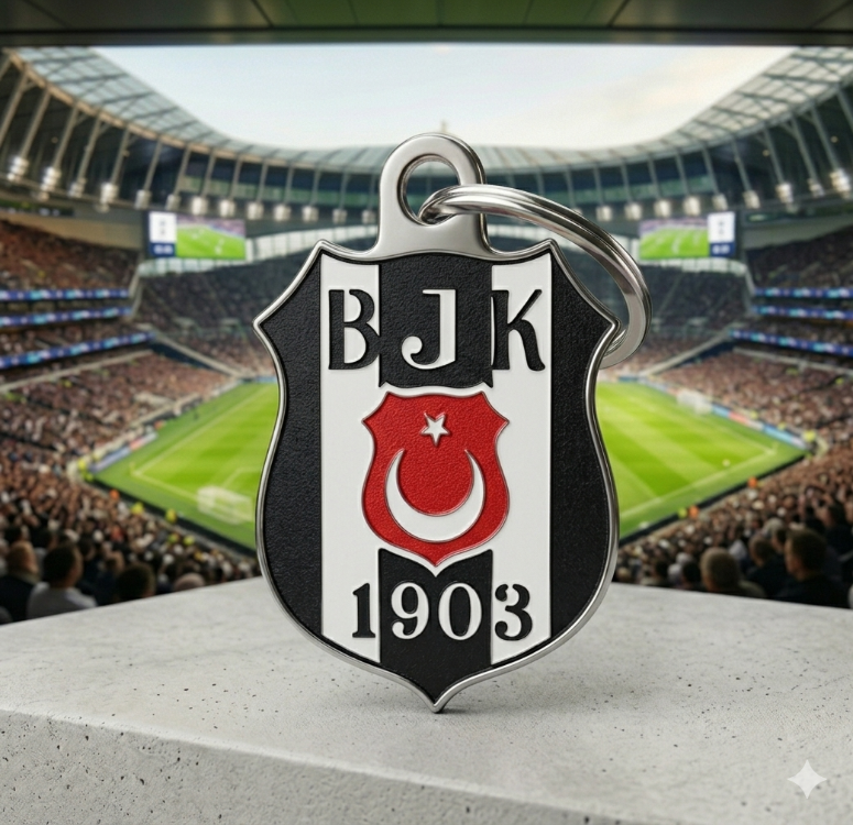 Beşiktaş Logo Anahtarlık