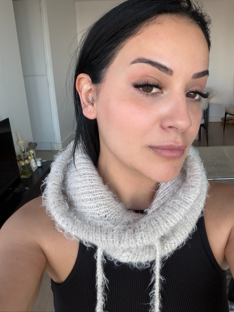 Hoodelle Taş Balaclava – 4 Stilde Kullanım | El Örmesi Unisex