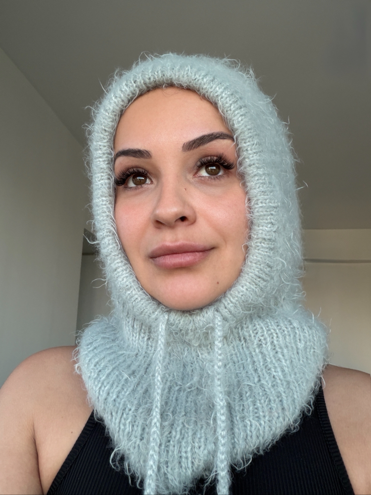 Hoodelle Buz Balaclava – 4 Stilde Kullanım | El Örmesi Unisex