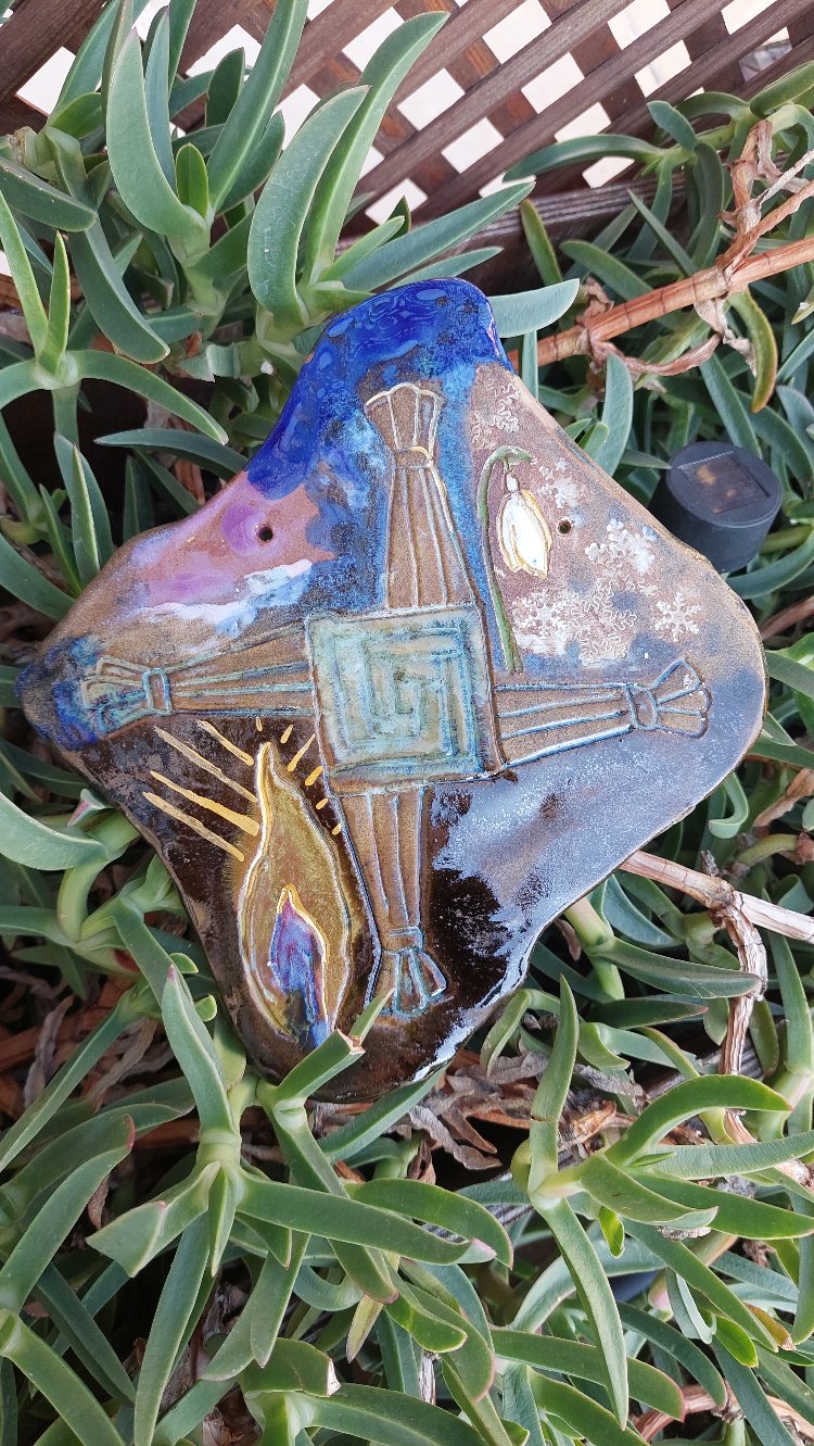 Goddess Brigid Duvar Süsü