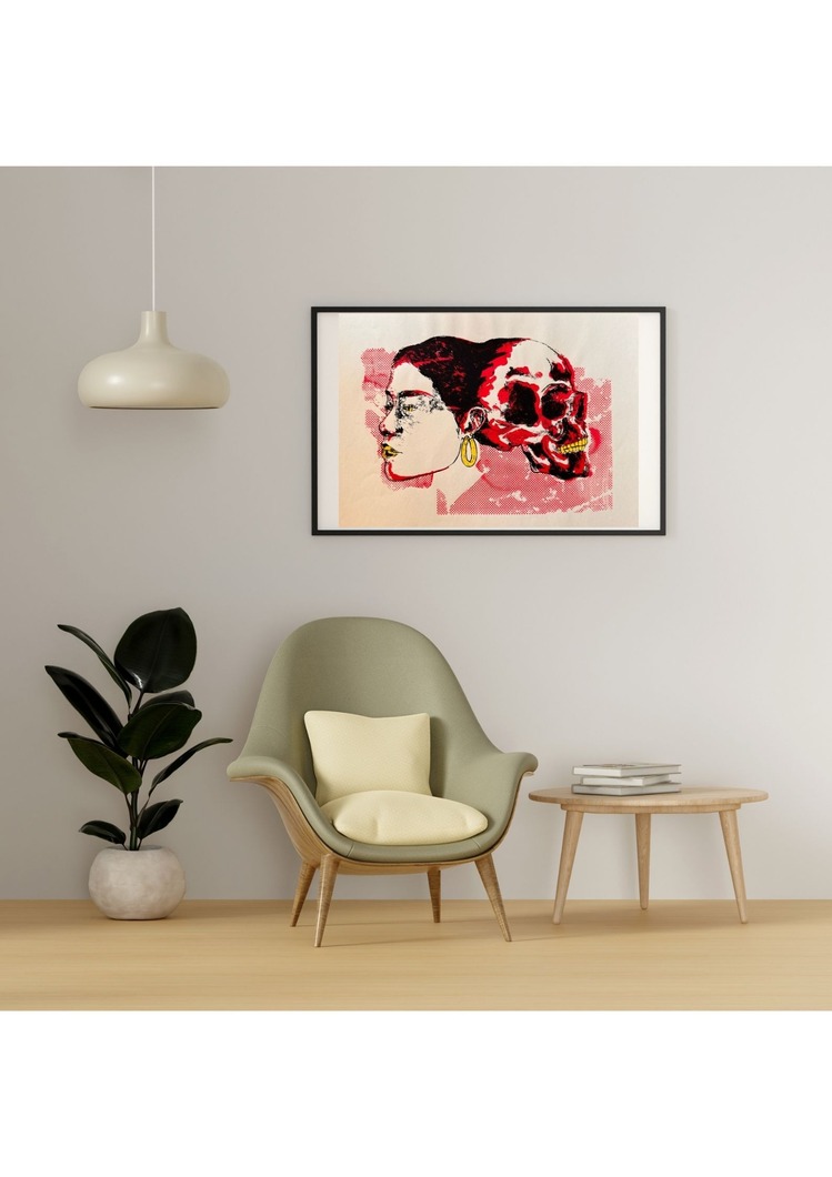 'Gölge' Bristol ve Kağıt Üzerine Serigrafi Baskı 25X35