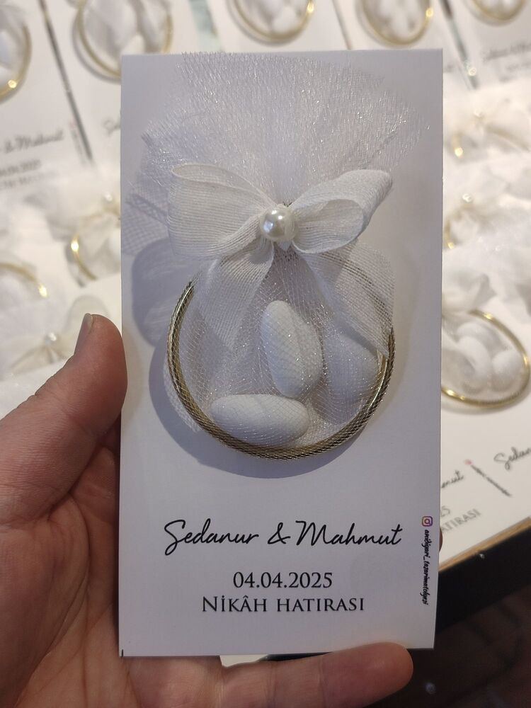 Alyans Magnet Söz - Nişan - Nikâh Hatırası 