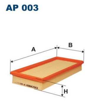 FİLTRON AP003 HAVA FİLTRESİ