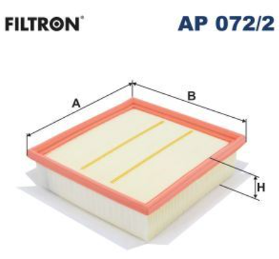 FİLTRON AP 072/2 HAVA FİLTRESİ