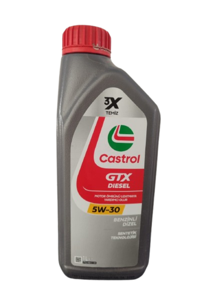 Castrol Gtx Dıesel 5W30 Benzinli Dizel 1 Litre Motor Yağı