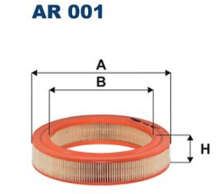 FİLTRON AR 001 HAVA FİLTRESİ 