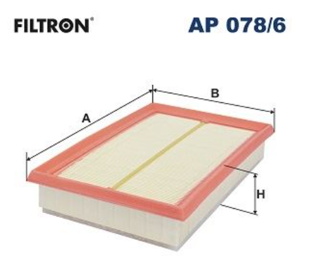 FİLTRON AP 078/6 HAVA FİLTRESİ