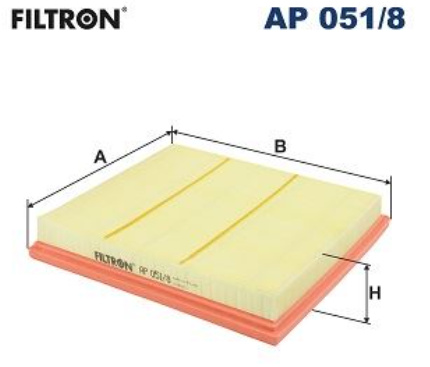FİLTRON AP 051/8 HAVA FİLTRESİ 