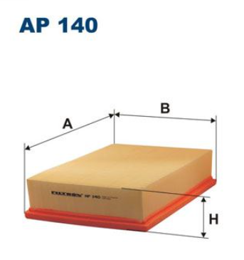 FİLTRON AP 140 HAVA FİLTRESİ