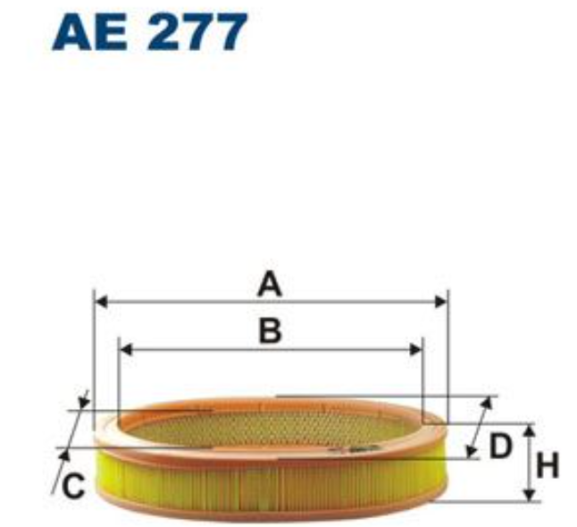 FİLTRON AE 277 HAVA FİLTRESİ
