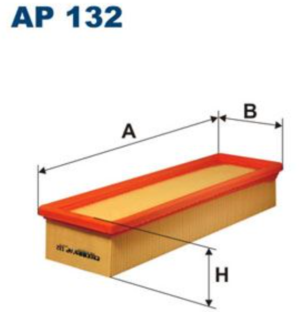 FİLTRON AP 132 HAVA FİLTRESİ
