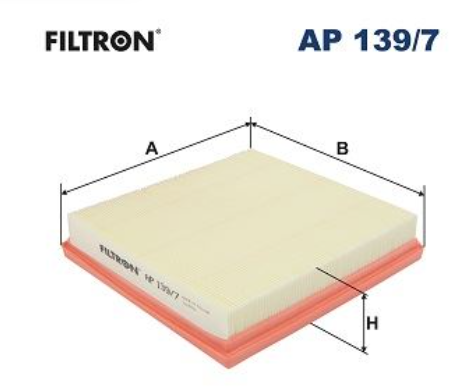 FİLTRON AP139/7 HAVA FİLTRESİ