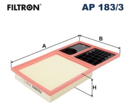 FİLTRON AP 183/3 HAVA FİLTRESİ