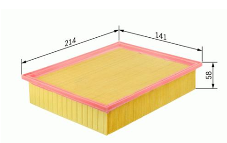 SARDES SA425 HAVA FİLTRESİ