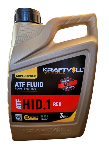 Kraftvoll Kraftvool Hidrolik Direksiyon Yağı Kırmızı 3 Litre