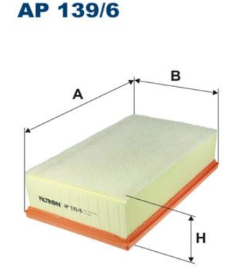 FİLTRON AP 139/6 HAVA FİLTRESİ