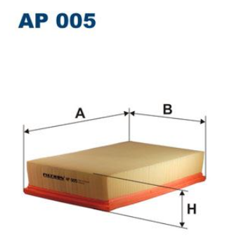 FİLTRON AP 4005 HAVA FİLTRESİ 