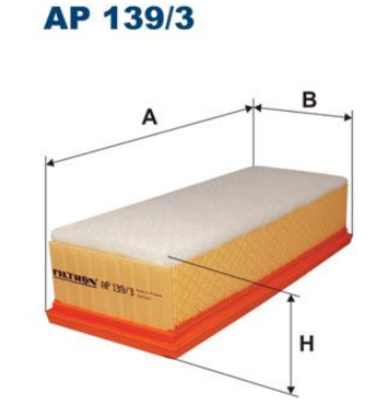 FİLTRON AP 139/3 HAVA FİLTRESİ