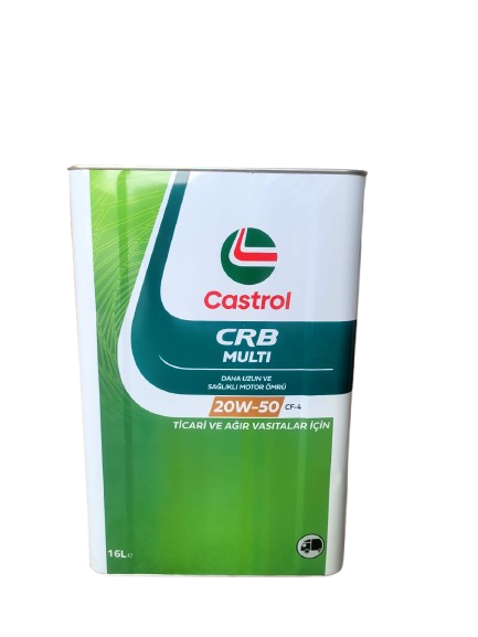 Castrol 20W50 Cf-4 Ticari ve Ağır Vasıtalar Için Motor Yağı 16 Litre