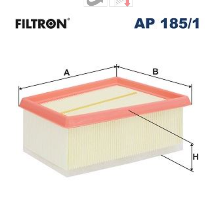 FİLTRON AP 185/1 (AP4007) HAVA FİLTRESİ 