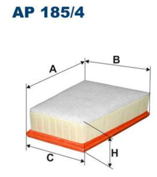 FİLTRON AP 185/4 HAVA FİLTRESİ 
