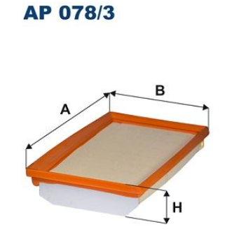 FİLTRON AP 078/3 HAVA FİLTRESİ