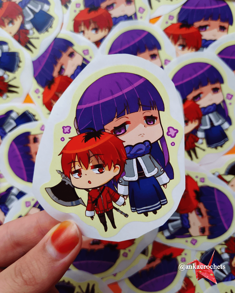 Stark ve Fern Sticker