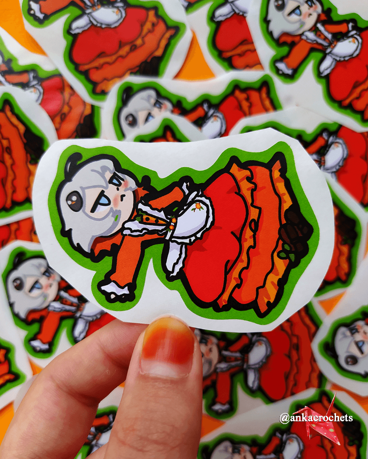 Vacnuo Tükenmiş Sticker