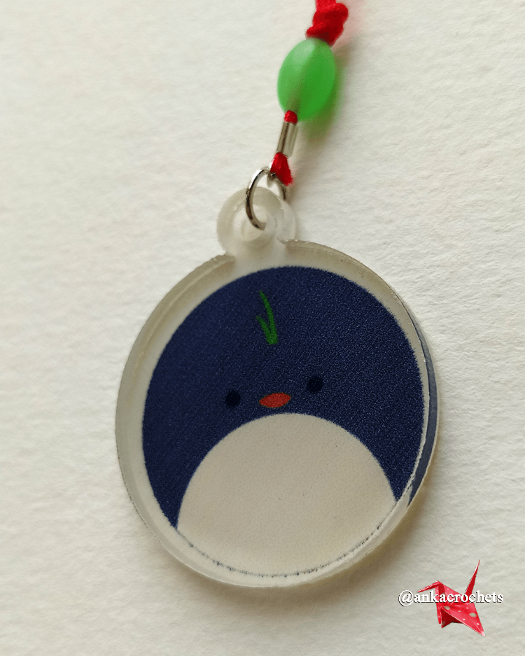 Charm - Penguen (Fosforlu)