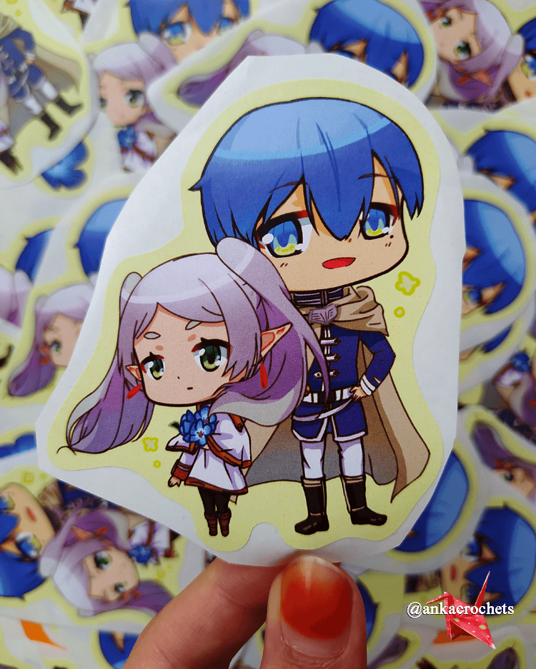 Frieren ve Himmel Sticker