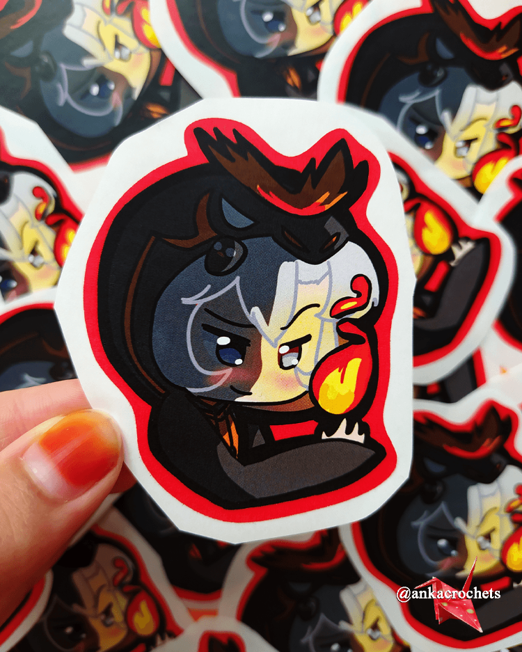 Vacnuo Ateş Topu Sticker