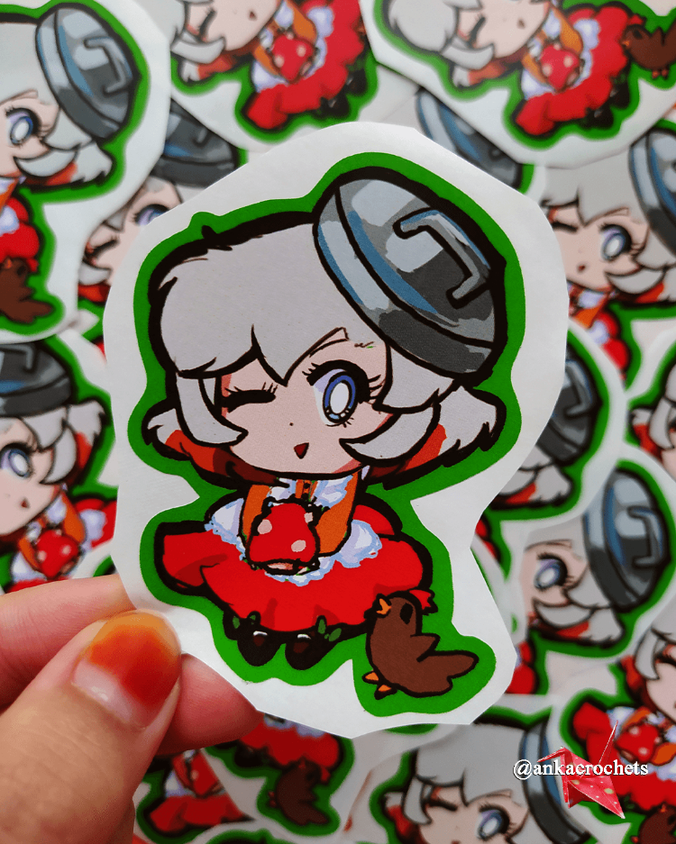 Vacnuo ve Tavuk Sticker