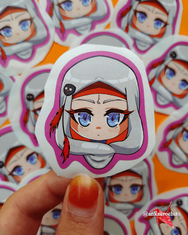 Vacnuo Yakın Plan Sticker