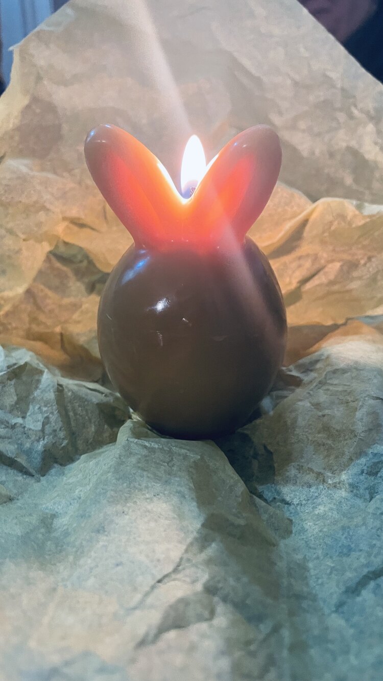 Bunny Candle